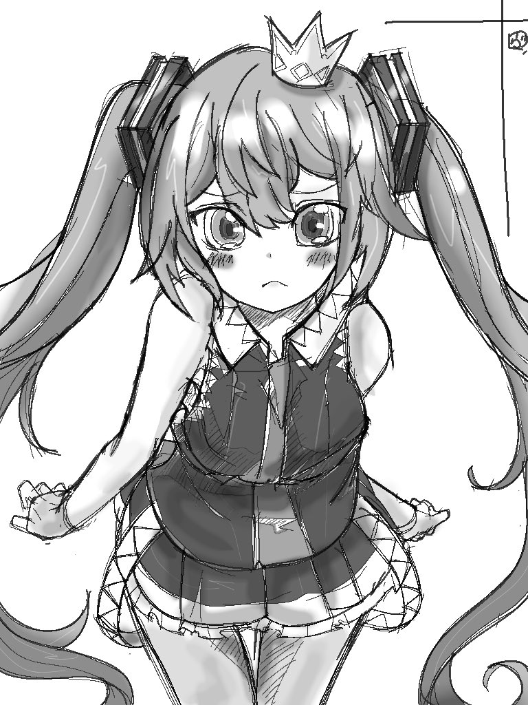 #絵をモノクロにするとかっこいい

カワイイ? 