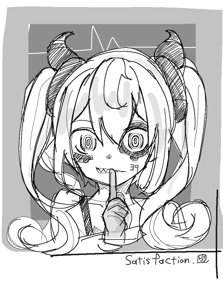 #絵をモノクロにするとかっこいい

カワイイ? 