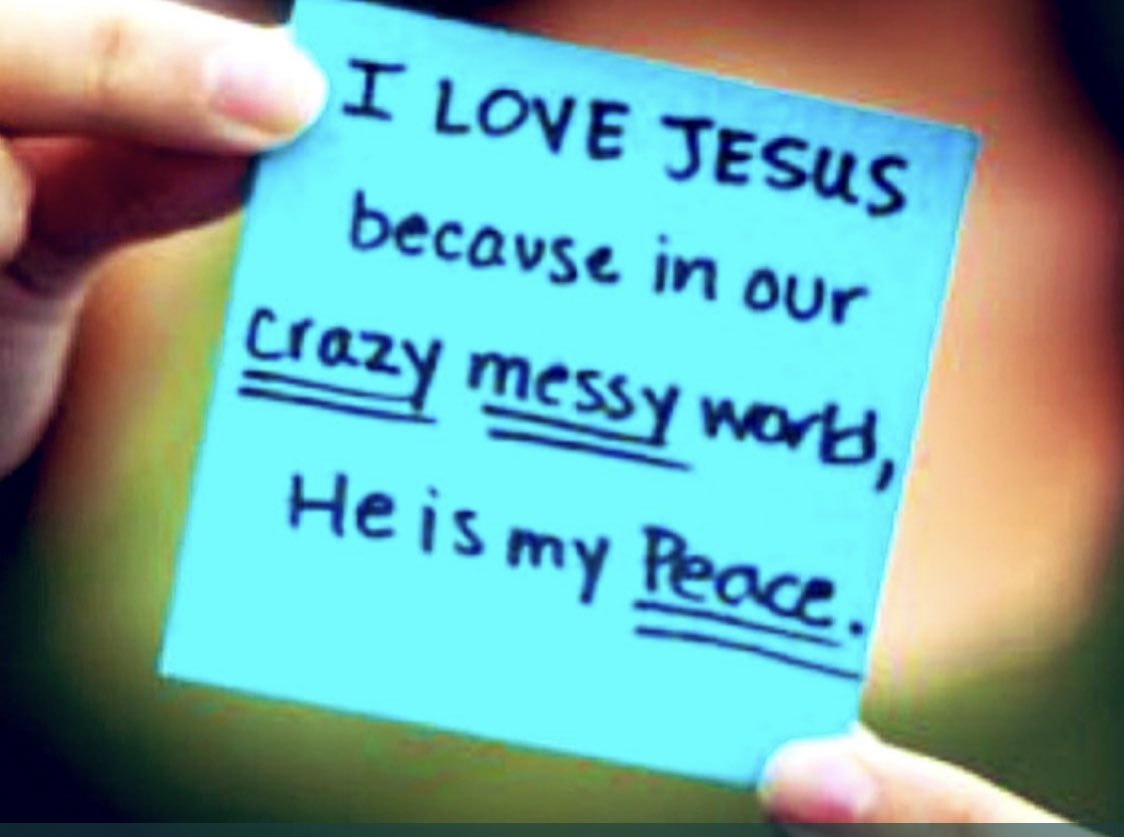 marshahorn66's tweet photo. These things I have spoken to you, that in Me you may have peace. In the world you will have tribulation; but be of good cheer, I have overcome the world.” John 16:33 https://t.co/Sq8Y9s7LAo