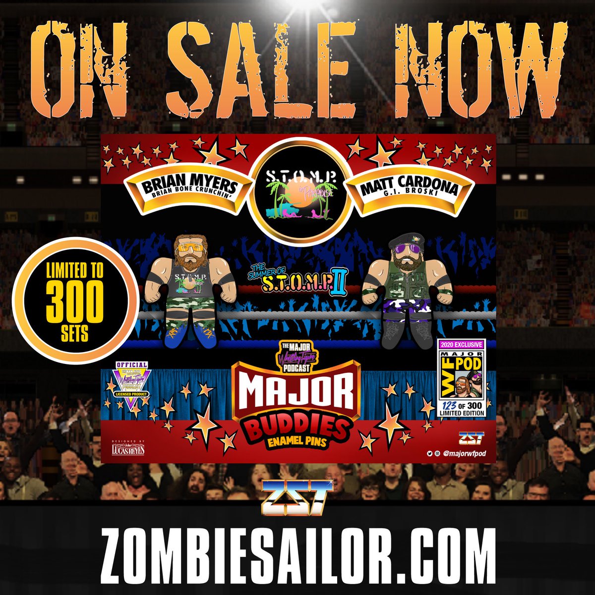 TheZombieSailor's tweet photo. on SALE NOW
@MajorWFPod
Less than 80 remain !
#PinPinAintEasy https://t.co/zt6C34Z7PD
