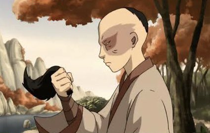the samurai’s chonmage (what we would call ponytail) is a status symbol. when a samurai cuts it, it means they have lost their honor and power.zuko and uncle iroh cut their hair because they betrayed the fire nation, so, they were dishonored