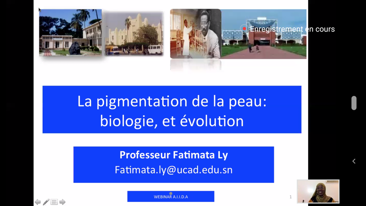 NIOXORLEE's tweet photo. « Webinaire | La mélanine : de l'approche biologique et médicale standardisée aux perspectives ouvertes par les sciences humaines et sociales. » https://t.co/G85MTA3xD5