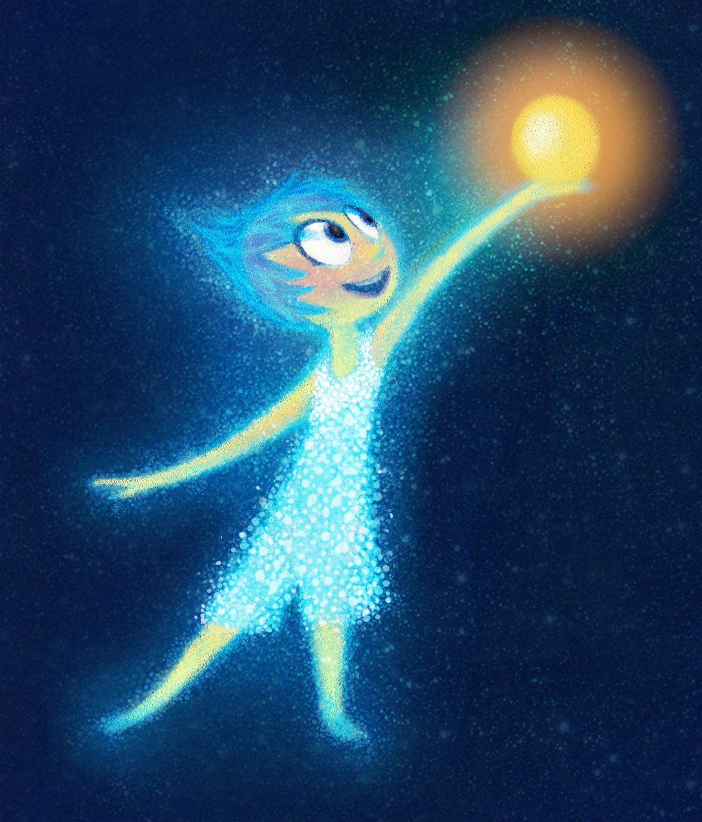 This concept art of Joy from Inside Out is still one of my favorite pieces of concept art ever. It's just so gorgeous.