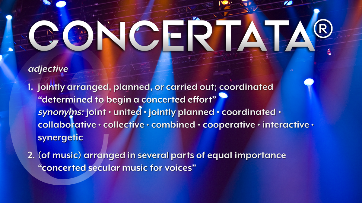 OSACORP's tweet photo. Have you heard about CONCERTATA® by
@OSACORP?
CONCERTATA® is a digital engagement platform designed to allow you to take your stage to the screen. Schedule a demo today. (877) OSA-INTL (672-4685)
#OSA #CONCERTATA #VirtualEvents #DigitalEngagementPlatform #OnScreenAdvantage https://t.co/NetD8G8eXE