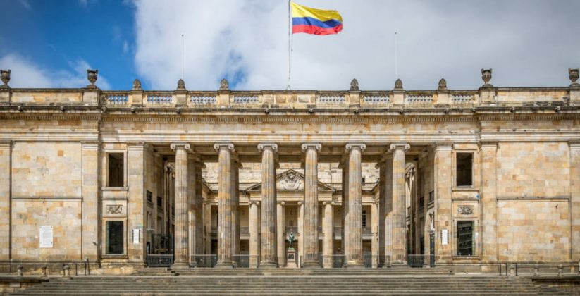 The Capitolio Nacional in Bogota feels like it needs a dome or tower or something. Its horizontality feels sort of imposing without that?I love the pass-through portico to the inner courtyard, though. I'm not sure I've seen that anywhere else?