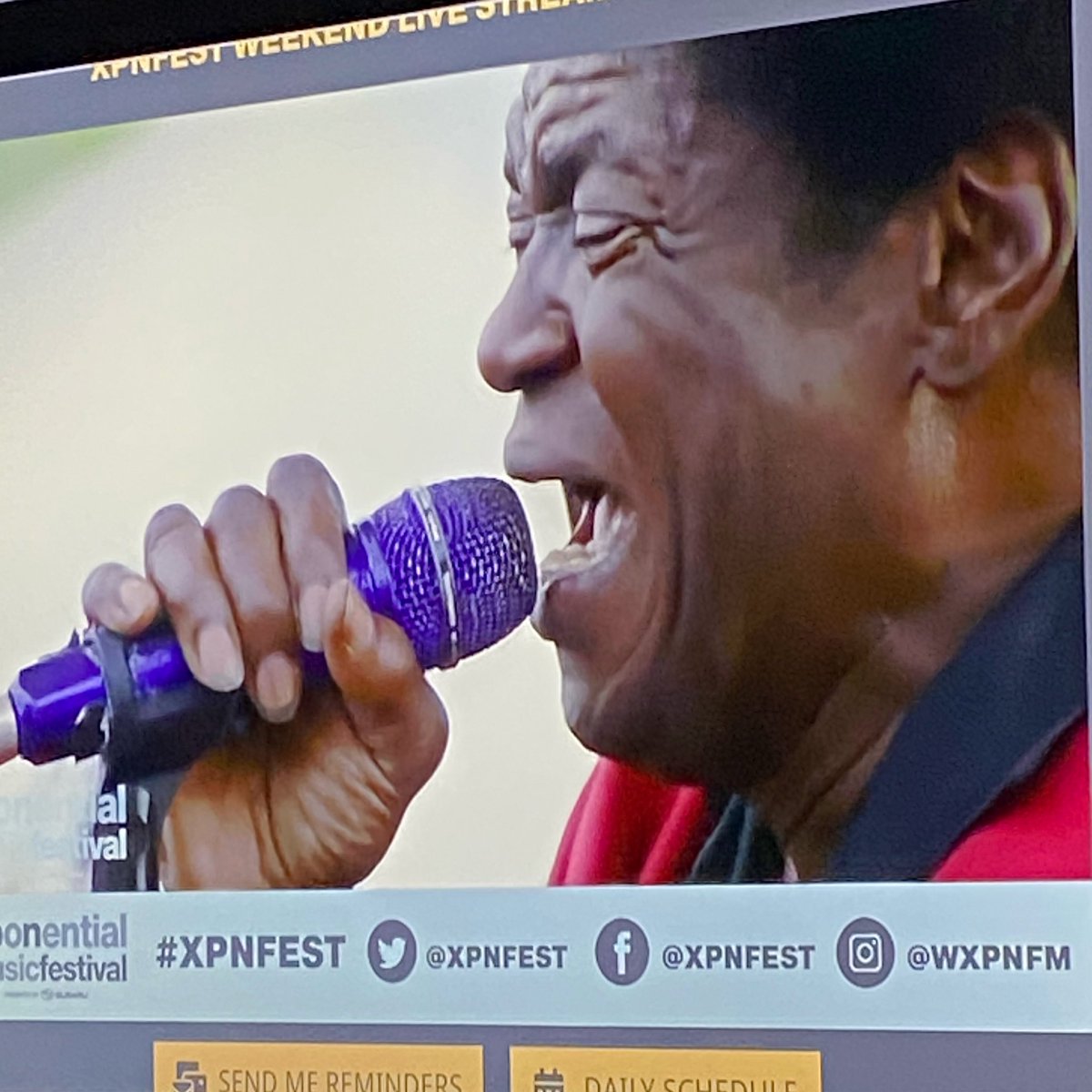 CHARLES BRADLEY WAS A PURE POWERHOUSE OF SOUL!! To watch him perform just several weeks before his passing - poignant 😥💔#RIP #XPNFEST <a href="/wxpnfm/">WXPN</a>