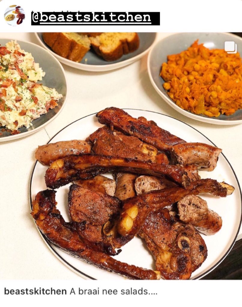 Sibulele_Q's tweet photo. Ndilele ndavuka ndicinga about last nightโs dinner being this morningโs breakkie๐คค๐ #BraaiDay #BeastsKitchen https://t.co/yM2A2wzww5