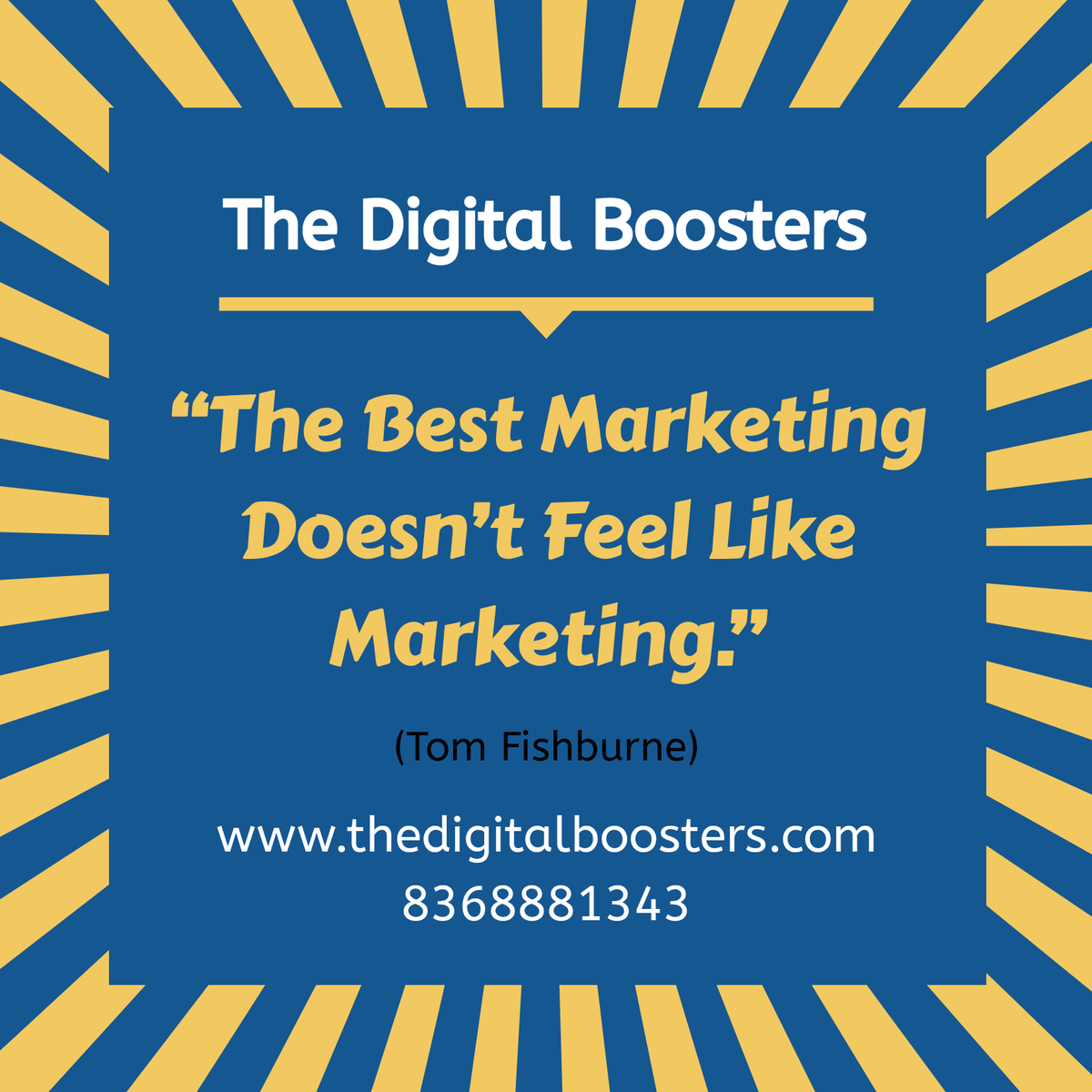 digitalboosters's tweet photo. Wants To Advertise Your Products Or Services ?
Contact Now 8368881343
#Thedigitalboosters #SEO #SMO #PPC #contentmarketing #websitedesign #digitalmarketing #bestsmoplan #bestseoplan #like4like #stayhomestaysafe #onlinemarketing #emailmarketing
#internetmarketing #socialmarketing https://t.co/fCRztJNUlA