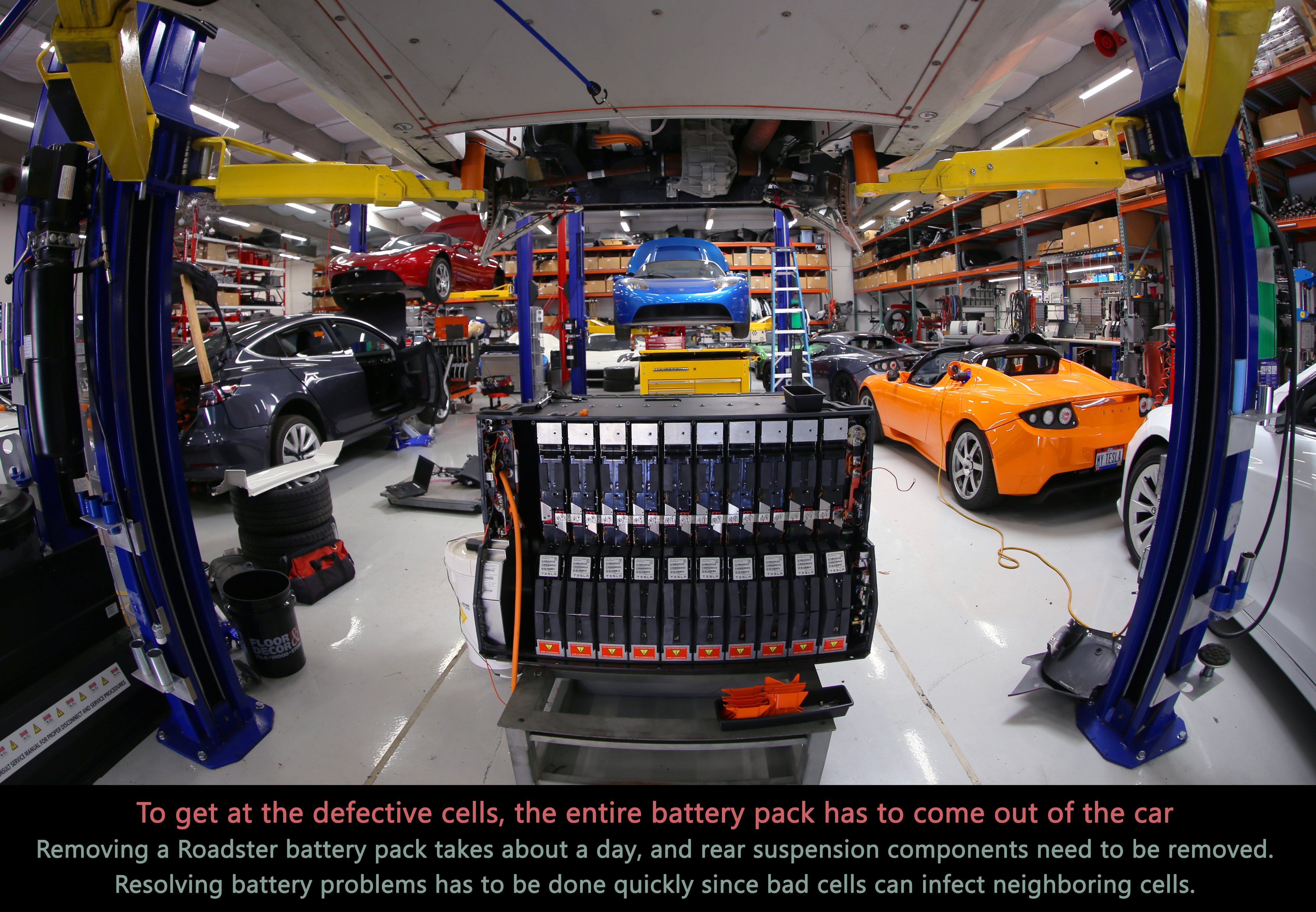 Tesla Roadster Battery Pack