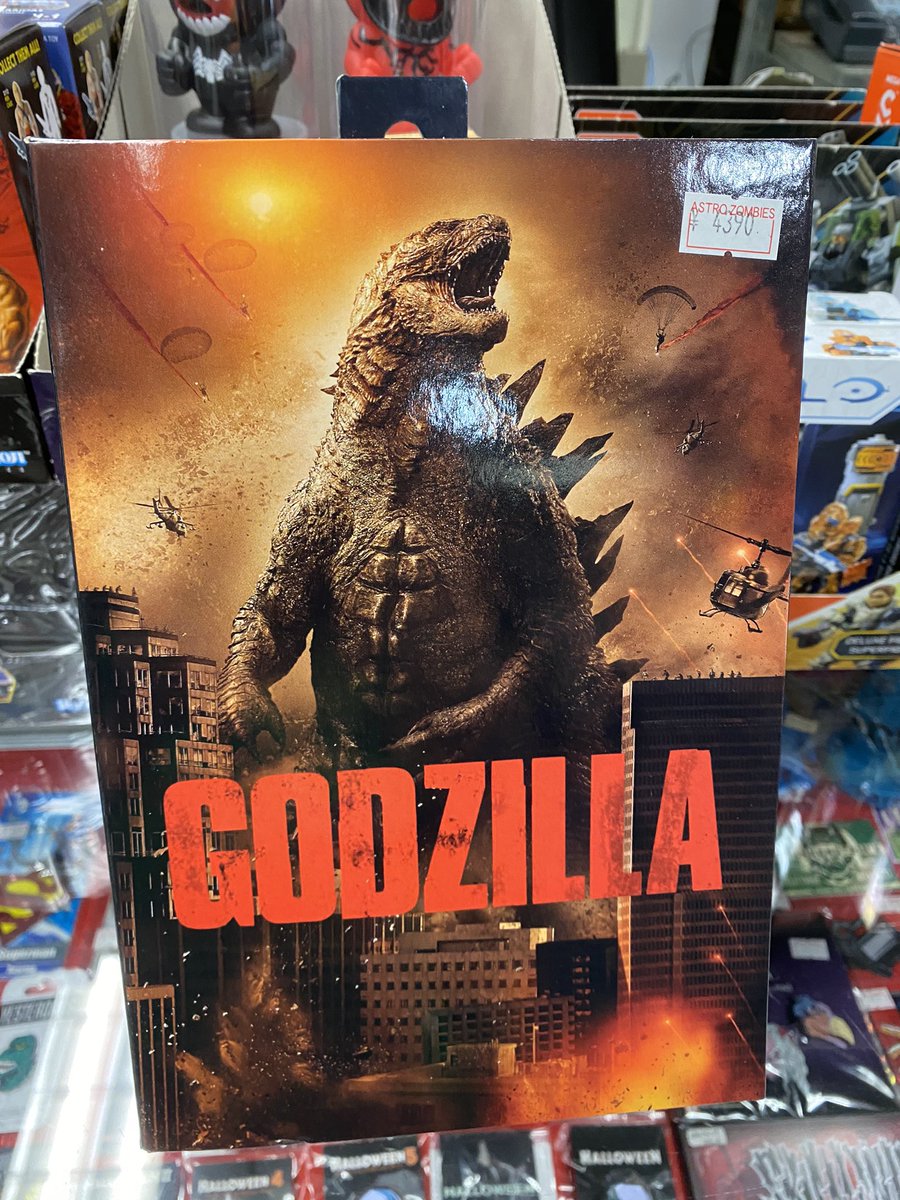 アストロゾンビーズ Neca Godzilla ゴジラ 14 6インチサイズアクションフィギュア ゴジラ ムービーポスターボックスバージョン 新入荷致しました
