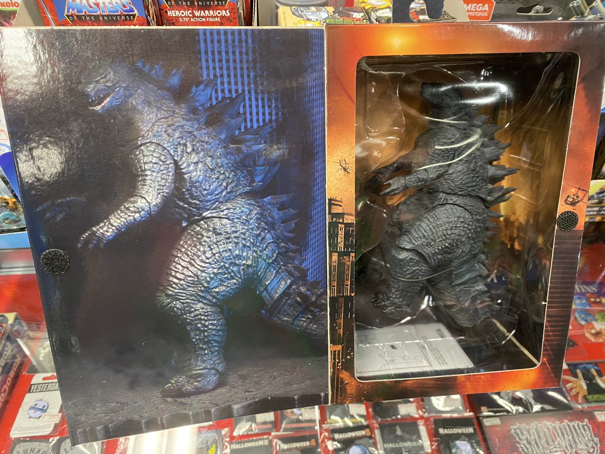 アストロゾンビーズ Neca Godzilla ゴジラ 14 6インチサイズアクションフィギュア ゴジラ ムービーポスターボックスバージョン 新入荷致しました