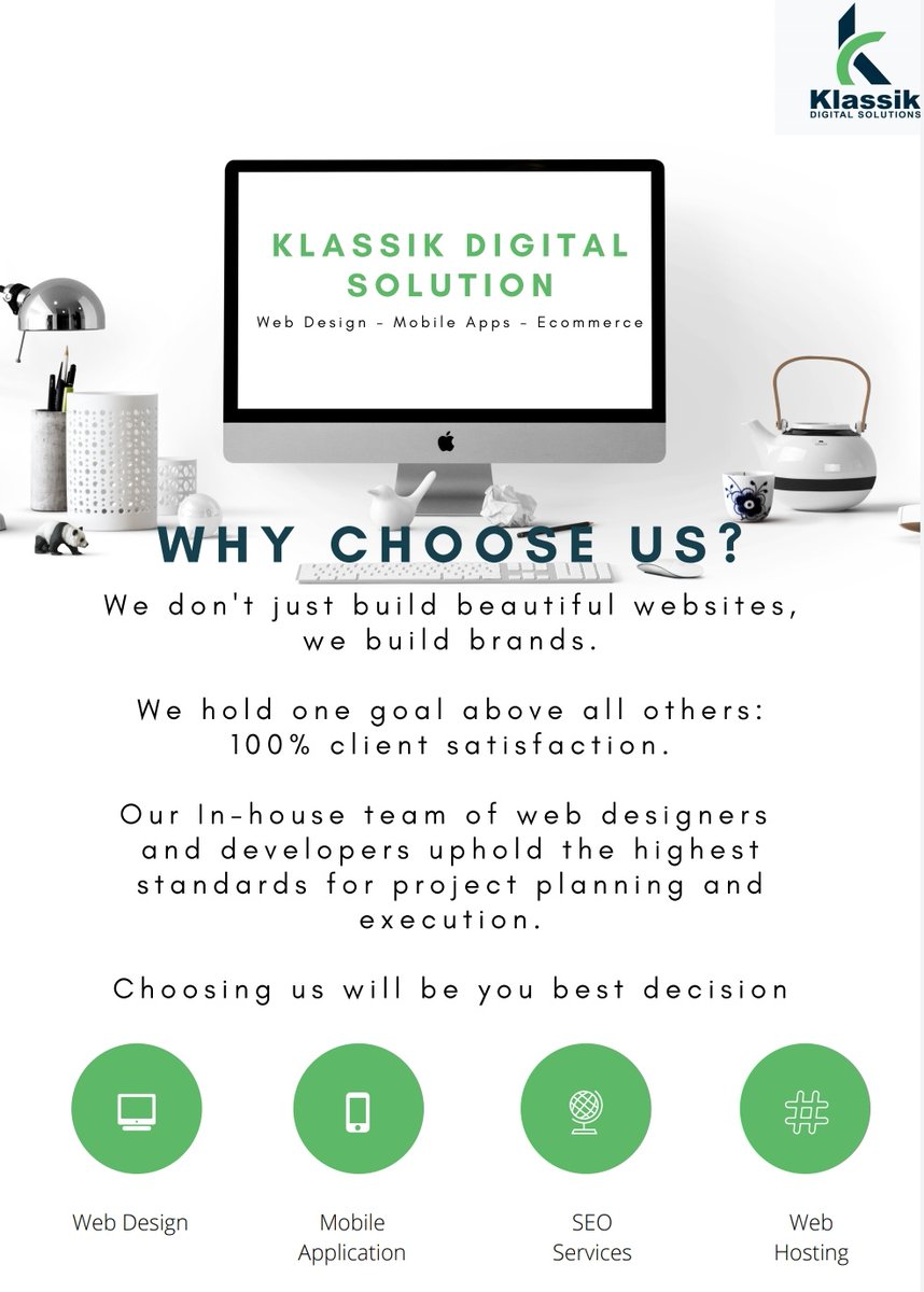 DigitalKlassik's tweet photo. One day we will tell our story of how we formed our company,through retrenchment, no equipment and self learning we are getting stronger. Contact us today for a free comprehensive quote #kasidevelopers #youthinkitwebuildit #DJSBU https://t.co/SEXxBvsvcT