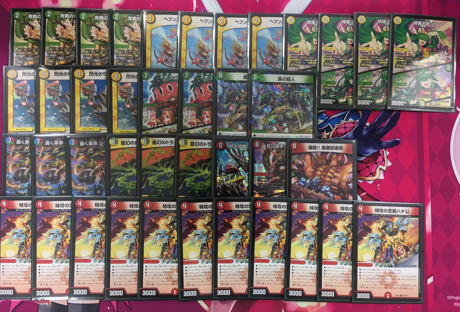 Tcgshop193ザザシティ浜松店 シャドバエボルヴ発売中 Twitterren デュエマ Dm非公認大会 優勝 しょうがパンさん ハチ公ドギラゾーン 2tヘブンズフォースからカチコミに行く速攻タイプのハチ公です 速攻デッキながらも強力なトリガーを沢山積めるのもポイント
