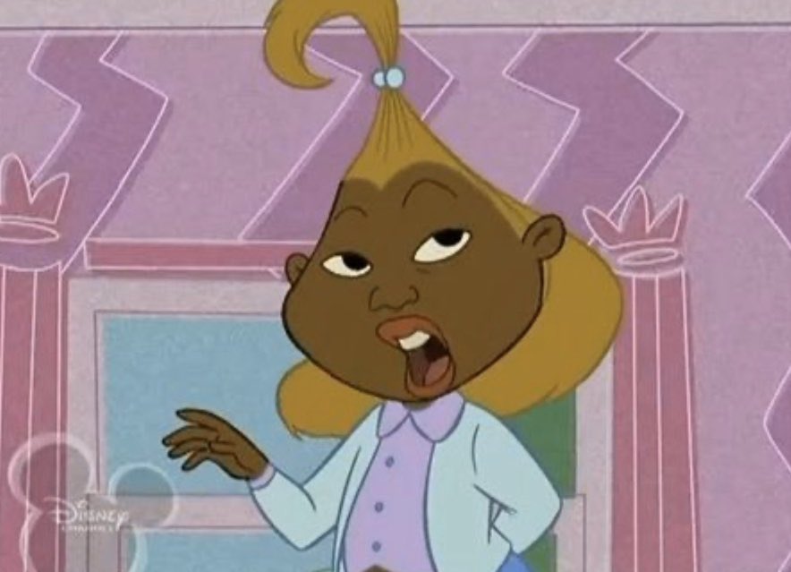 Djjonay Jones from Proud family -you know ur that bitch when u have onion hair and ur still cute