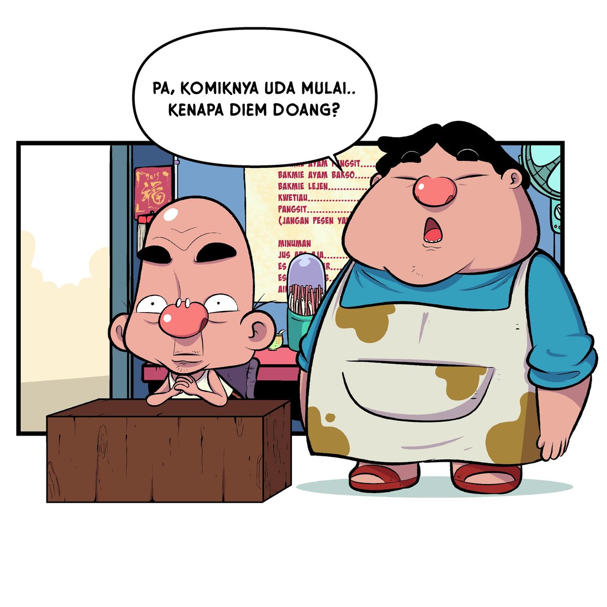 si_Engkoh's tweet photo. Kenapa yah ?
.
#keluargasiengkoh #siengkoh #sienci #koko #jeje #Caocao #Kamsia #Tapte #komikstrip #comicstrip #kokbisa https://t.co/I7pMtwgy6G