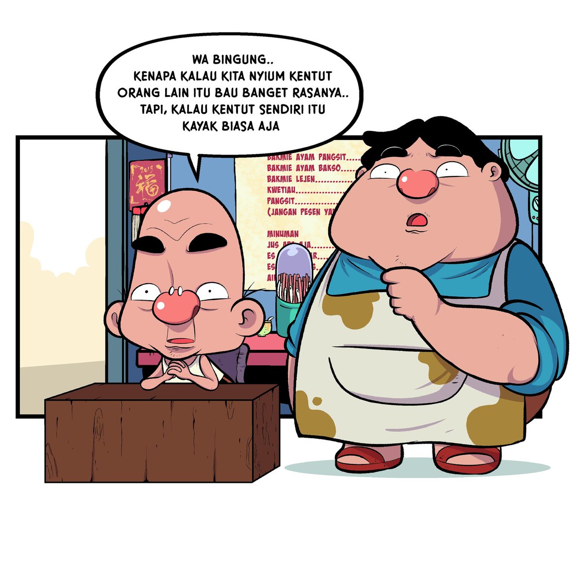 si_Engkoh's tweet photo. Kenapa yah ?
.
#keluargasiengkoh #siengkoh #sienci #koko #jeje #Caocao #Kamsia #Tapte #komikstrip #comicstrip #kokbisa https://t.co/I7pMtwgy6G