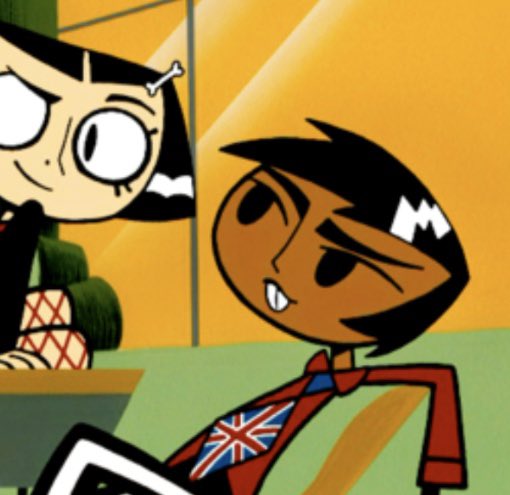 Brit Crust from My Life As a Teenage Robot -can we appreciate the constant serve she delivered