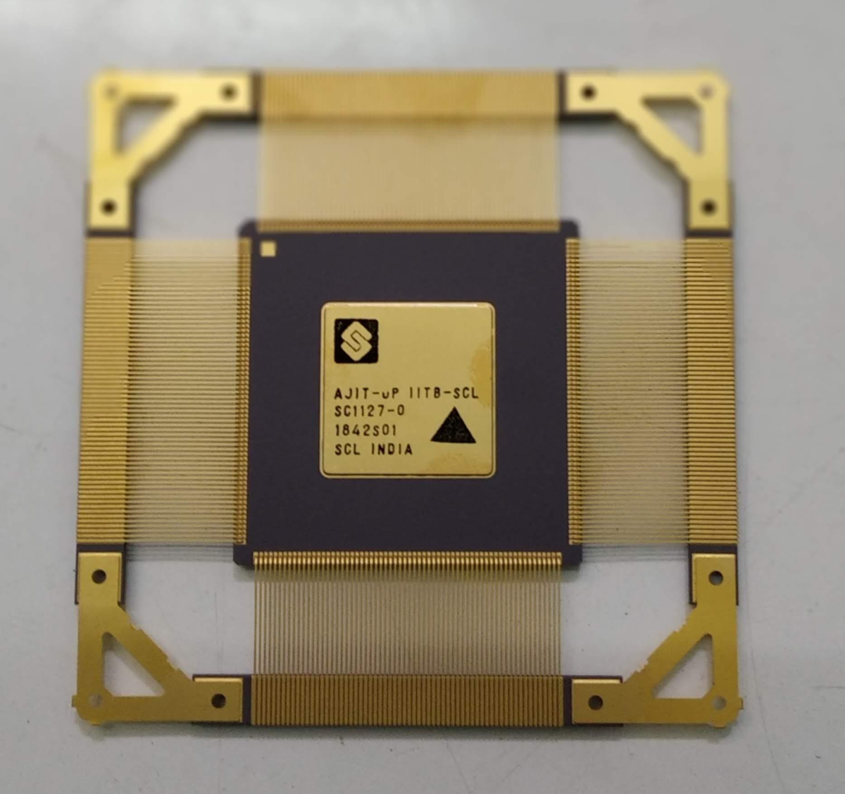 IIT Bombay :IIT-B developed the AJIT microprocessor with funding from MeitY & Powai Labs. The processor has a clock speed of around 70-120MHz, using the SPARC ISA & is built on 180nm technology at SCL. Clock speeds of 400-500MHz is achievable in the next upgrade.