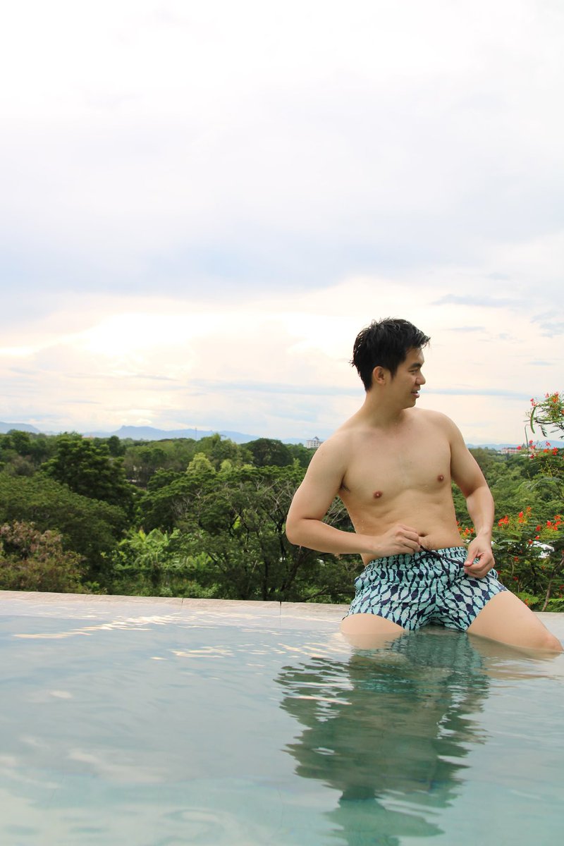 iWanop2's tweet photo. แดดไม่ร้อน ก็ลงน้ำสิคับ 💦#inchantreedoopool https://t.co/TRzZapYOoI