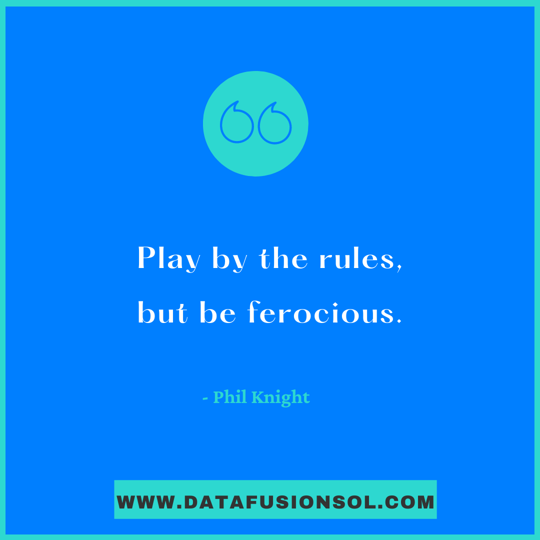 Datafusionsol's tweet photo. 'Play by the rules, but be ferocious'- You need to ensure your competitors take you seriously.
#DataFusionSol #b2b #positivity #problems #faceyourproblems #ferocious #playbytherules
https://t.co/s0sEvwOc2T https://t.co/eFsvarjI0W
