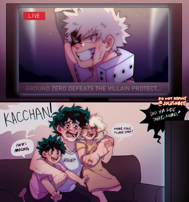 Day 0 of #TwinStarsWeek2020!!
Now that's one way of supporting your loved ones!
#twinstarsweek #bkdk #bakudeku 
