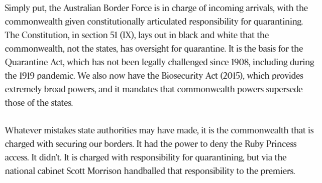 paulinehollywoo's tweet photo. @ayshipie @SebCostello9 The #Commonwealth responsible; the buck stops with #Morrison! #auspol #LNPfail #notDansfault #COVID19au https://t.co/owVkHLdSr9 https://t.co/N1evLD7UNG