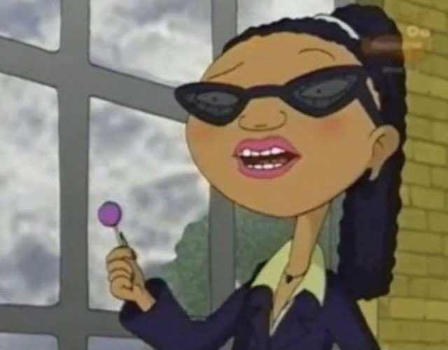 Miranda Killgallen from As Told by Ginger -the bullies always dress the best 
