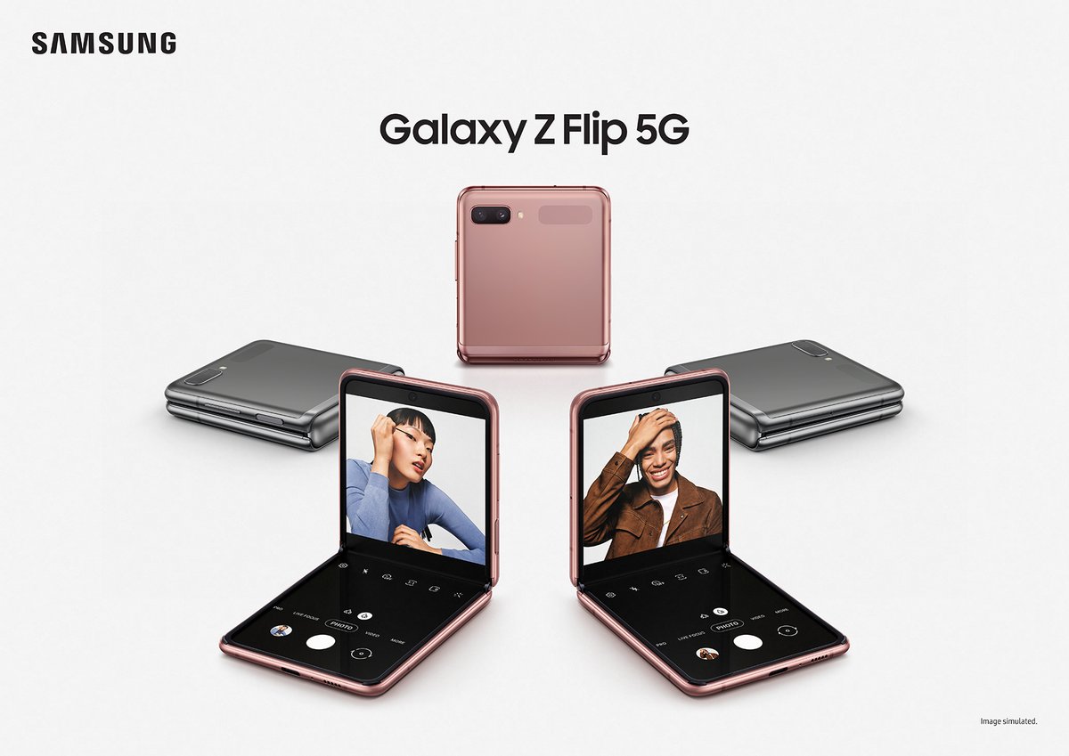 TizenID's tweet photo. Samsung luncurkan Galaxy Z Flip 5G: smartphone foldable 5G pertama di dunia https://t.co/tpQ1Ipe2HC
#samsunggalaxy #GalaxyzFlip5G #5g #foldable #smartphone #stylish #mobilephotography #Flexmode #multiwindow #multitasking #lifestyle #samsungzflip #userexperience #tech https://t.co/MSWD6lIJwZ