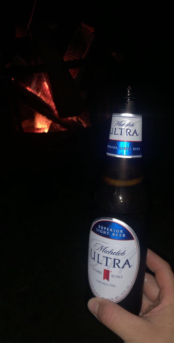 Tonight’s vibe 🍻 <a href="/MichelobULTRA/">Michelob ULTRA</a> #farmlife #indiana #bonfire #summernights