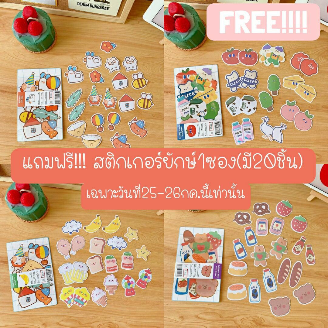 mellowxbag's tweet photo. โปรโมชั่นเดือนนี้🌈☁️ ซื้อกระเป๋า แถม sticker 1 แผ่น/ใบ งับ มีแค่ 2 วันเท่านั้นน้า 💖💖💖 https://t.co/HqE3vgR5DO