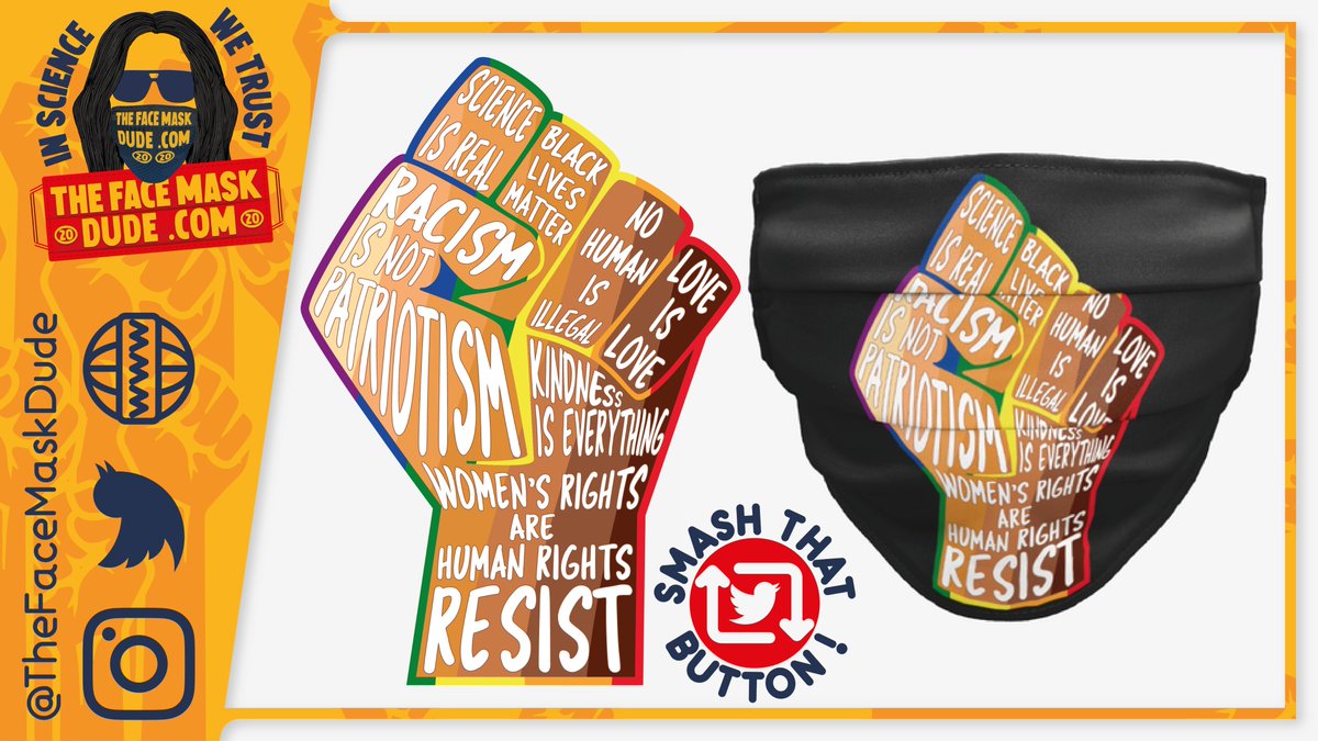 TheFaceMaskDude's tweet photo. I think that these are some of the most important #WordsToPutOnMasks 😊
Any other suggestions? https://t.co/zpbBMgopTM