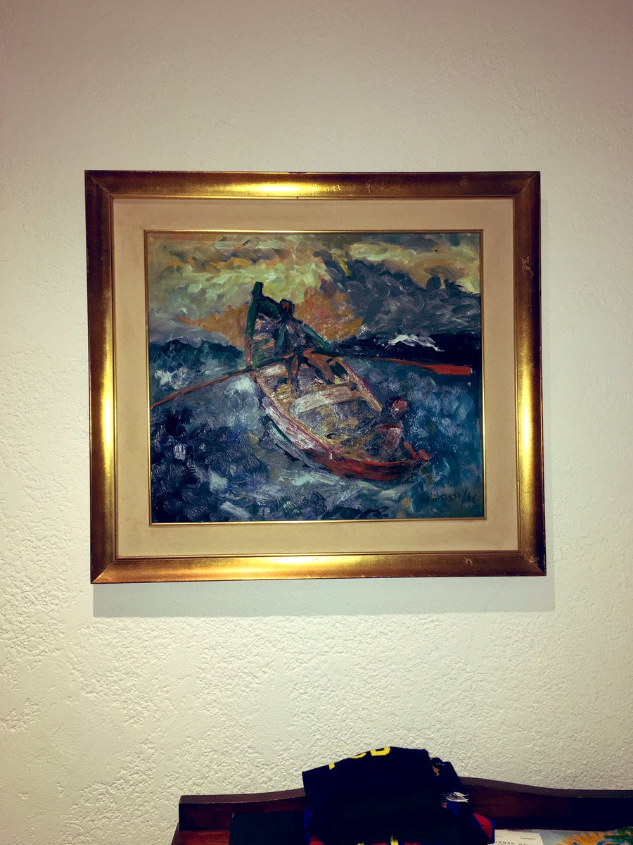 Santpicasso's tweet photo. Un abuelo hace más de dos décadas, sin saberlo, le dejaba como legado este Picasso original a su nieto. https://t.co/fYd1ywesg6