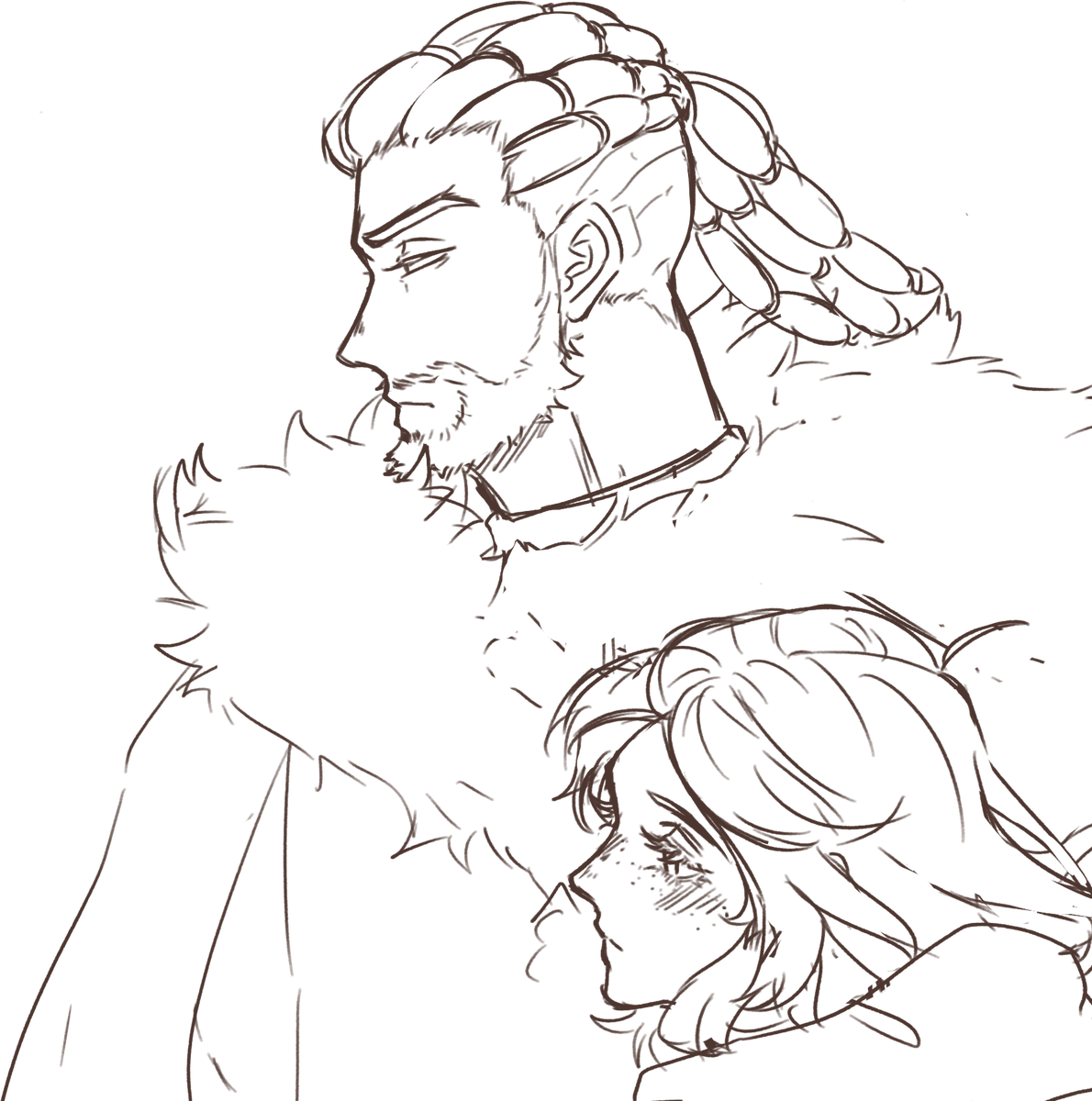 @ProMod30229642's OC Ruben, and my OC Matria 