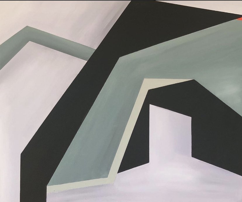 LAWAHouston's tweet photo. Katia Machado created these paintings by looking at the shapes that surround us. By observing,  she is able to take these shapes, their shadows, and the light that reflects on them onto a canvas. Want to know more? Follow her in Instagram and Facebook @katiamachadoart https://t.co/O4MIcQIB8u
