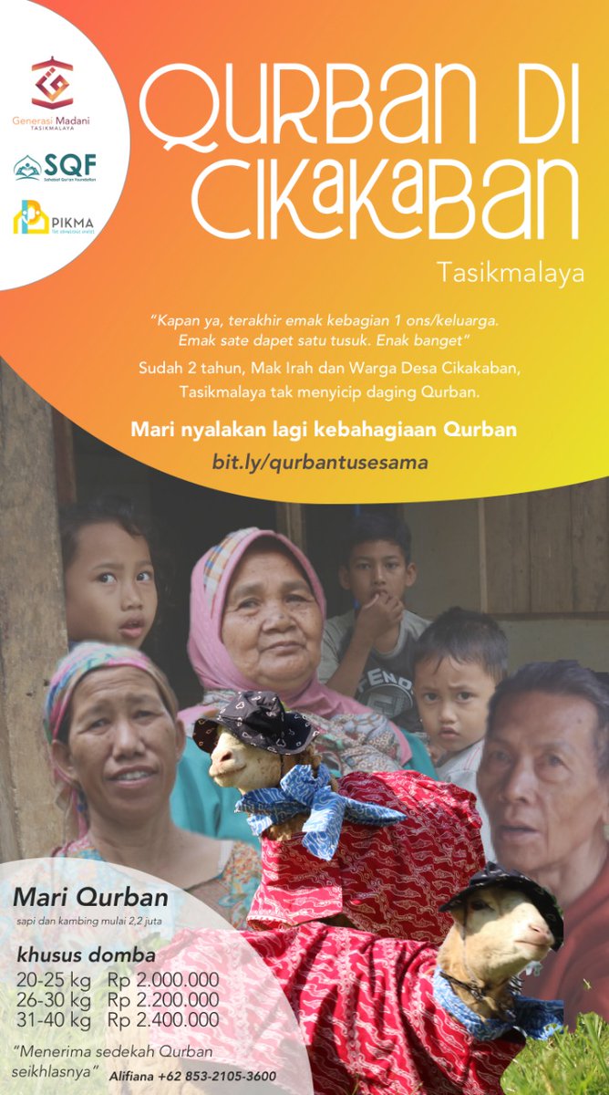 MuhammadDelly's tweet photo. Yang masih nyari qurban, qurban di desa sini yuk, nyaris 3 taun gak icip2 daging qurban. Huhu. https://t.co/NhJu9xJz2p