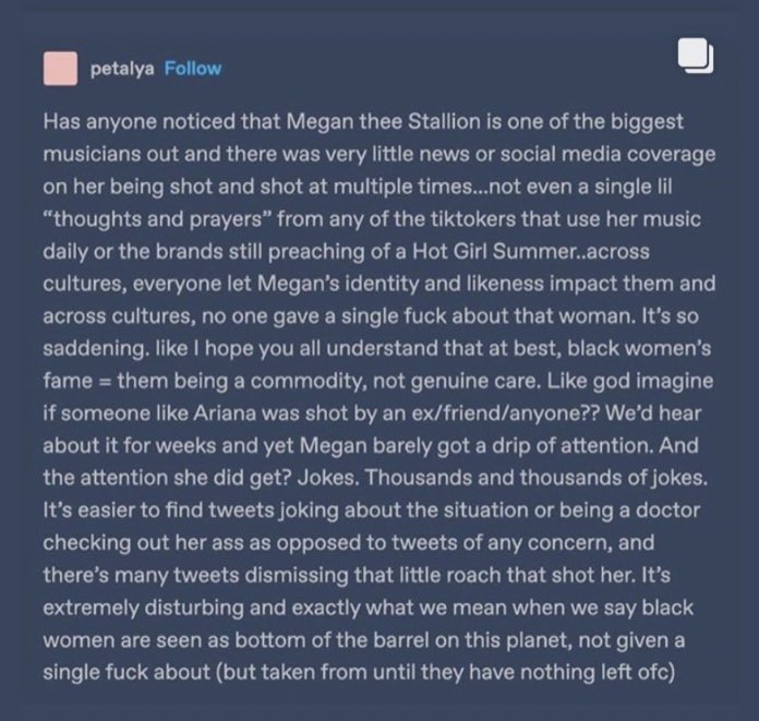 killahBEENbee's tweet photo. this is exactly what I was trying about Megan &amp; couldn’t articulate it. this is it. https://t.co/exQJUDssjr