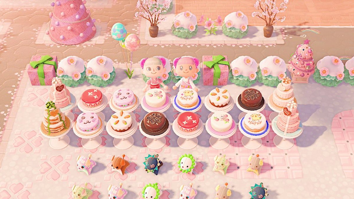 peachcake_acnh's tweet photo. *CAKES GIVEAWAY* event to celebrate our new giveaway page! 2 WINNERS!

How to enter:
🍑 Follow us @peachcake_acnh
🍰 Retweet + like
🍑 Comment your favourite cake flavour 

Prizes (each) 6 mom cakes, 6 plushies, 3 wed cakes, 20 nmts 
#acnhgiveaway #acnhgiveaways #acnhtrade https://t.co/Y1ROTQruKz