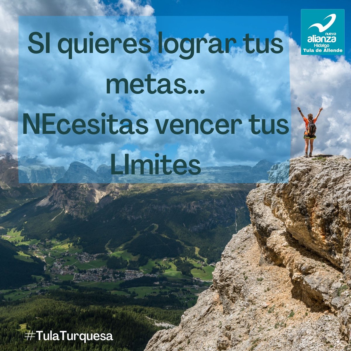 NuevaTula's tweet photo. ¡¡A trabajar duro para lograr nuestras metas !!!!
#TulaTurquesa 💙 https://t.co/LSUL6PrhM9