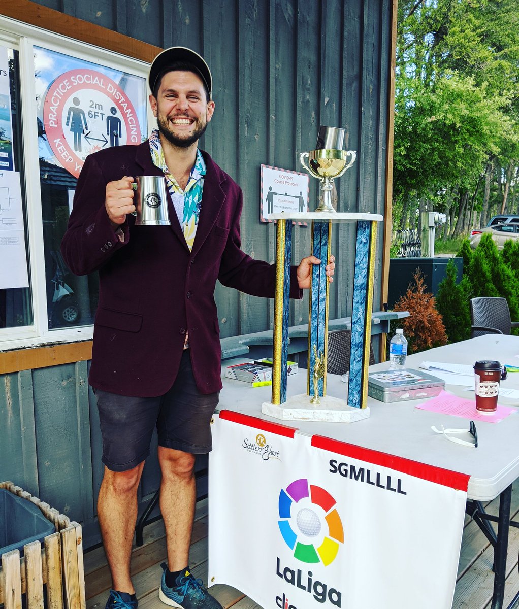 settlersghostgc's tweet photo. SGML Sandbagger of the Week goes to #jamiehay. Congrats on a fine Net 30. Gotta love the burgundy. https://t.co/sPgZj4MIuB