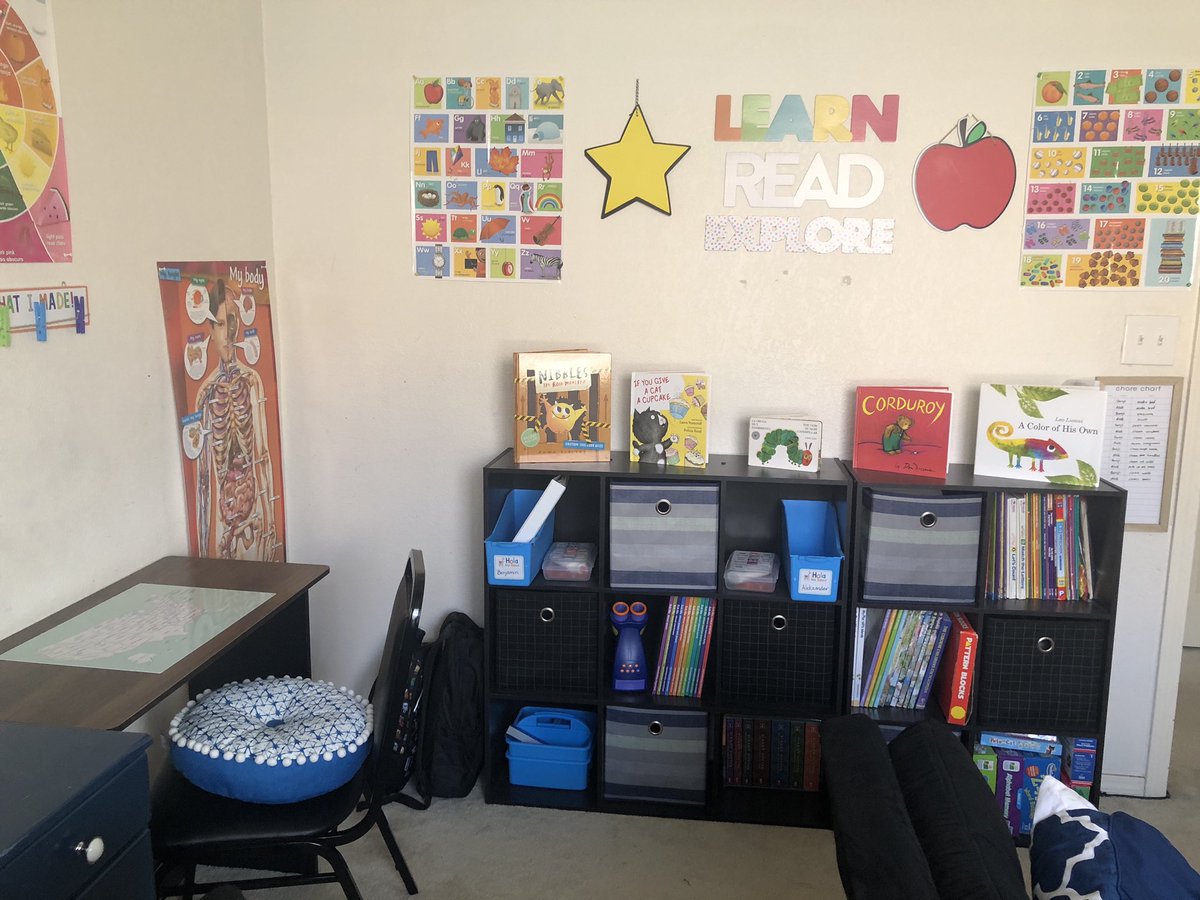 mruiz_SEISD's tweet image. Chester Jordan parents are phenomenal! Here is a peek into one of our family’s home set up for remote learning! Top that! Thank you for sharing Soto family! #TeamSISD #ProudAdmin