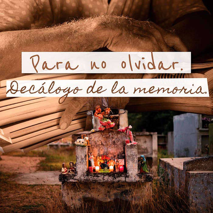 CentroMemoriaH's tweet photo. #Podcast 🎧| 'Para no olvidar. Decálogo de la memoria'

En cada uno de estos programas podrás escuchar las razones por las que la memoria es fundamental para la no repetición.

https://t.co/jlWi7FZTP8 https://t.co/3gTlXMCJXx
