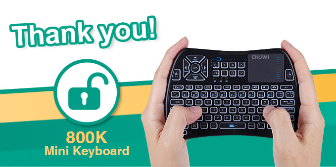 Chuwi_Japan's tweet image. 🎊2ndストレッチゴール達成🎊

皆様のおかげで、#LarkBox のクラウドファンディングは無事800Kに達成しました🎉
ミニキーボードをご支援者様全員にプレゼント🎁
さらに、240GBの拡張SSDパックご追加！

終了まで残り14日‼️

引き続き、ご応援のほどよろしくお願いいたします。
promotion.chuwi.com/chuwi-larkbox-…