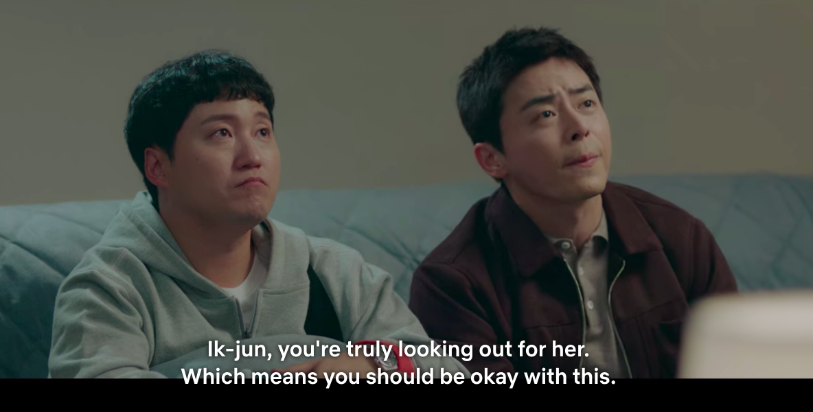JEONG WON saying this dialogue... almost seems to fit like a glove... he could be talking about Gyeo Ul and we would all say YES.