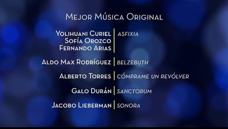 Estamos muy orgullosos por la nominación de <a href="/aldromarx/">Aldo Max</a> a los premios Ariel por la mejor música original en <a href="/Belzebuth_Film/">Belzebuth Film</a>, felicidades hermano 👊🏽 #Ariel2020