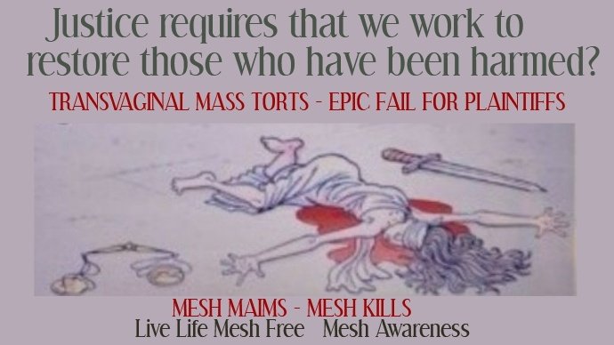 JanisUrban's tweet photo. Broken #Justice #Lawyers rack up Millions $'s in fees #Plaintiffs Lose Everything! #CivilRights #RightToTrial Everybody knows that a Mass #Tort is set up to pay the least amount of #Liability https://t.co/UDrQNgmTQ3