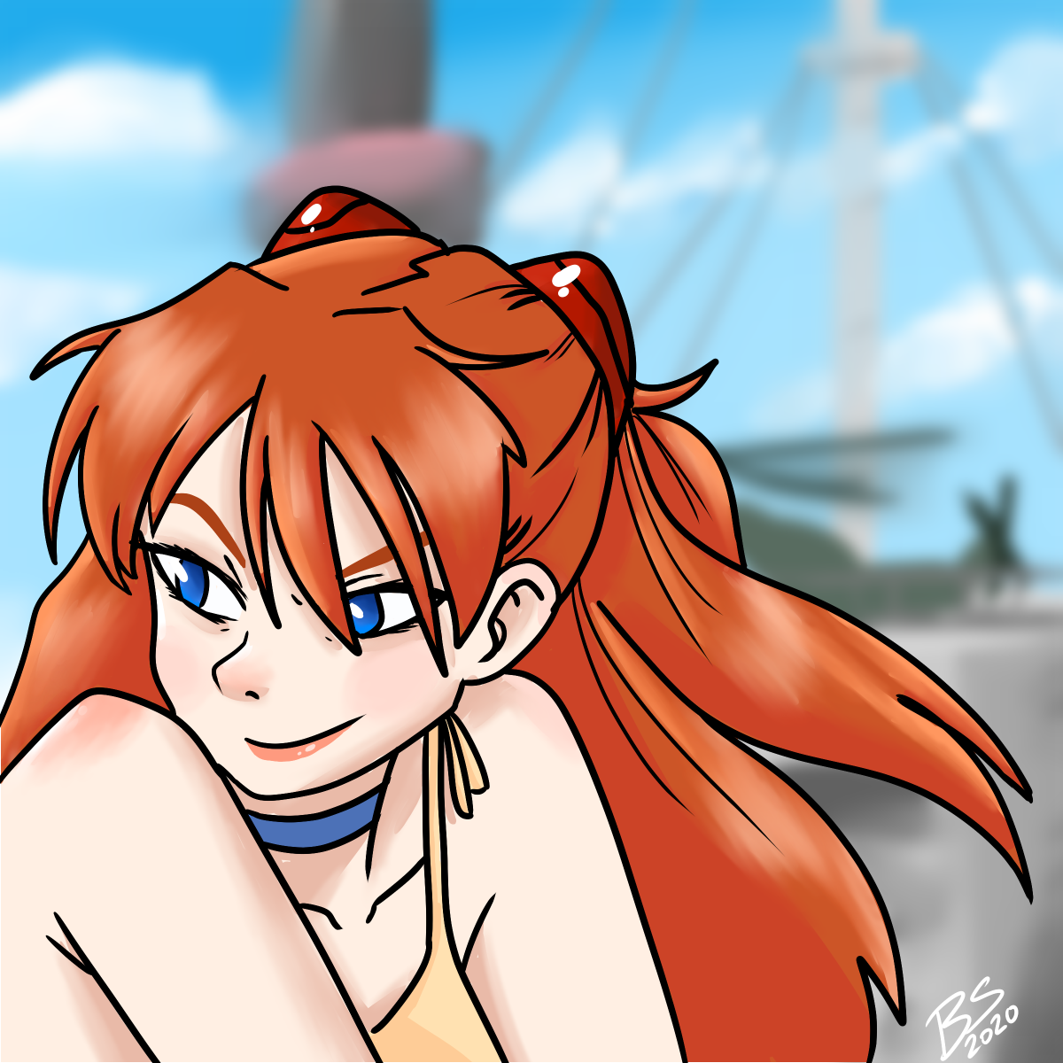 sh0rtpers0n's tweet photo. Finally did the #asukaredraw challenge! #nge #evangelion #AsukaLangley https://t.co/nhtLaEeNI7