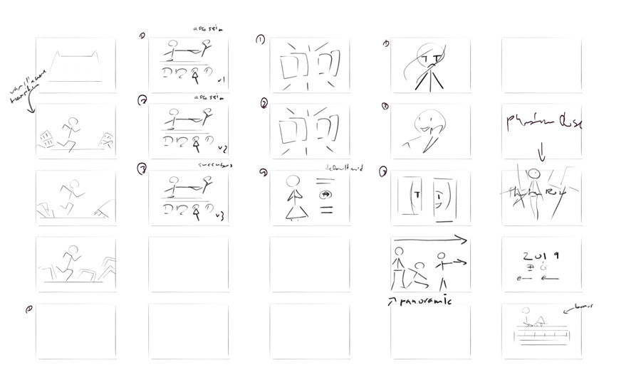 Making Phantom Rose (6): Examples of storyboards I made for the cutscenes and trailers. You may notice familiar scenes if you played the game
ファントムローズ メイキング6:カットシーンのいろんなストーリーボードです。多分ゲームのどこかでみたことがあるシーンがあるはずだと思います 