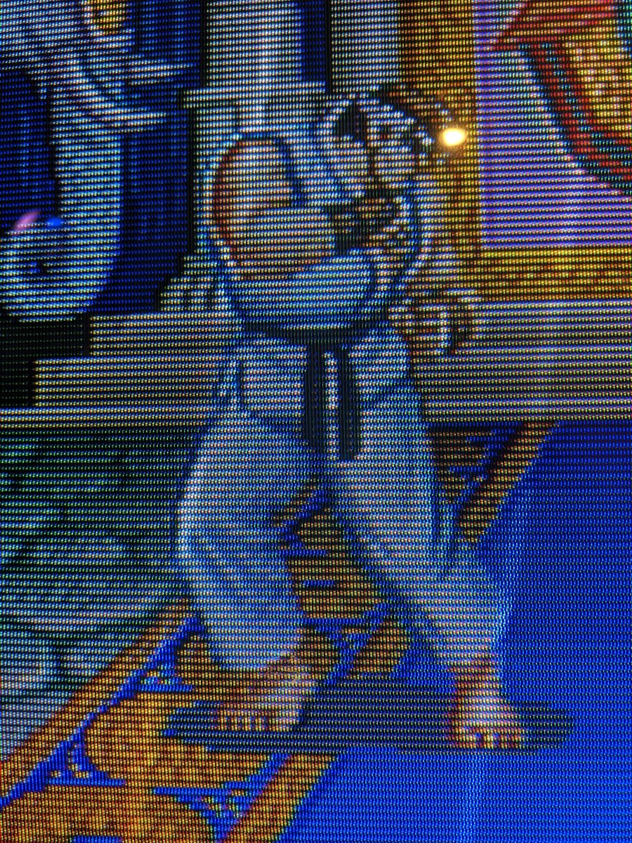 tigheklory's tweet photo. . @matthewhenzel just to finish this off, I took some photos with the CPS1 Street Fighter II: Hyper Fighting connected to the same TV as the SNES &amp; Genesis. I'm using component via @HDRetrovision &amp; #Jrok. All 3 photos were the same distance. I need to use a better camera. https://t.co/HfQbPBnCiw