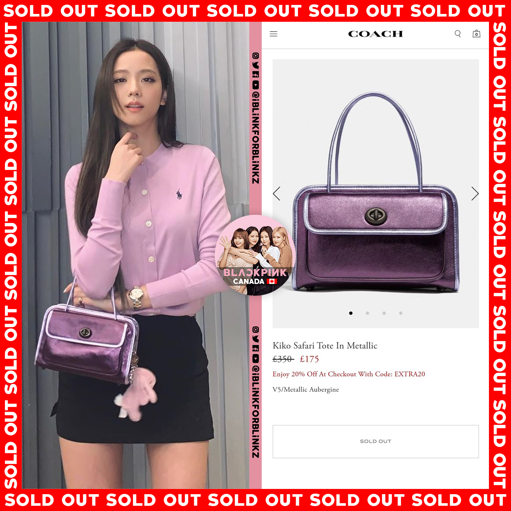 Coach kiko clearance safari tote Coach kiko clearance safari tote