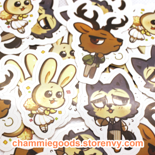 [RTs = （*’∀’人）♥ ]

new beastars stickers/magnets are here!!

will add more characters in the future

#beastars 

⬇Link⬇
chammiegoods.storenvy.com/products/30667…